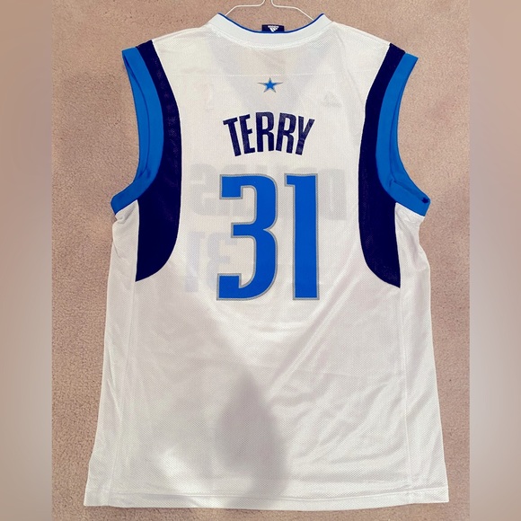 SOLD ON EBAY- NEW Adidas NBA Dallas Mavericks J Terry Basketball Jersey - Size S - Picture 2 of 5
